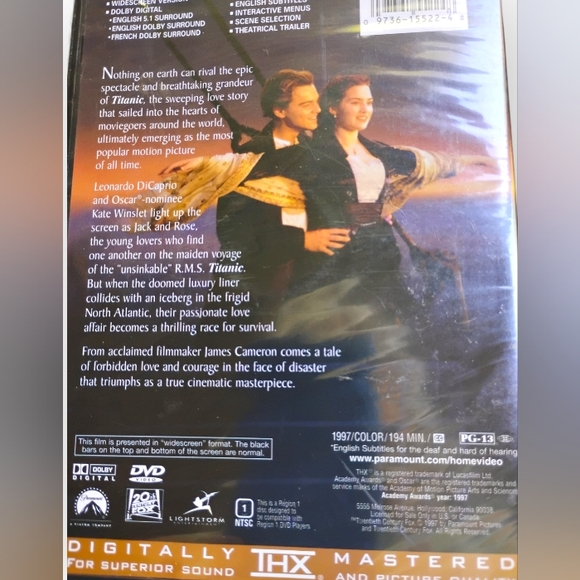 Two New Sealed DVD Iconic Movies Titanic and West Side Story - Picture 4 of 5